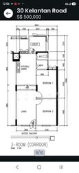 Blk 30 KELANTAN COURT (Central Area), HDB 3 Rooms #582778641